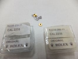 ROLEX（ロレックス）部品交換　裏押さえ、日の裏車　純正品使用