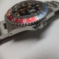 ROLEX（ロレックス）メンズ腕時計GMTマスター　ペプシ　16750　リューズ交換後