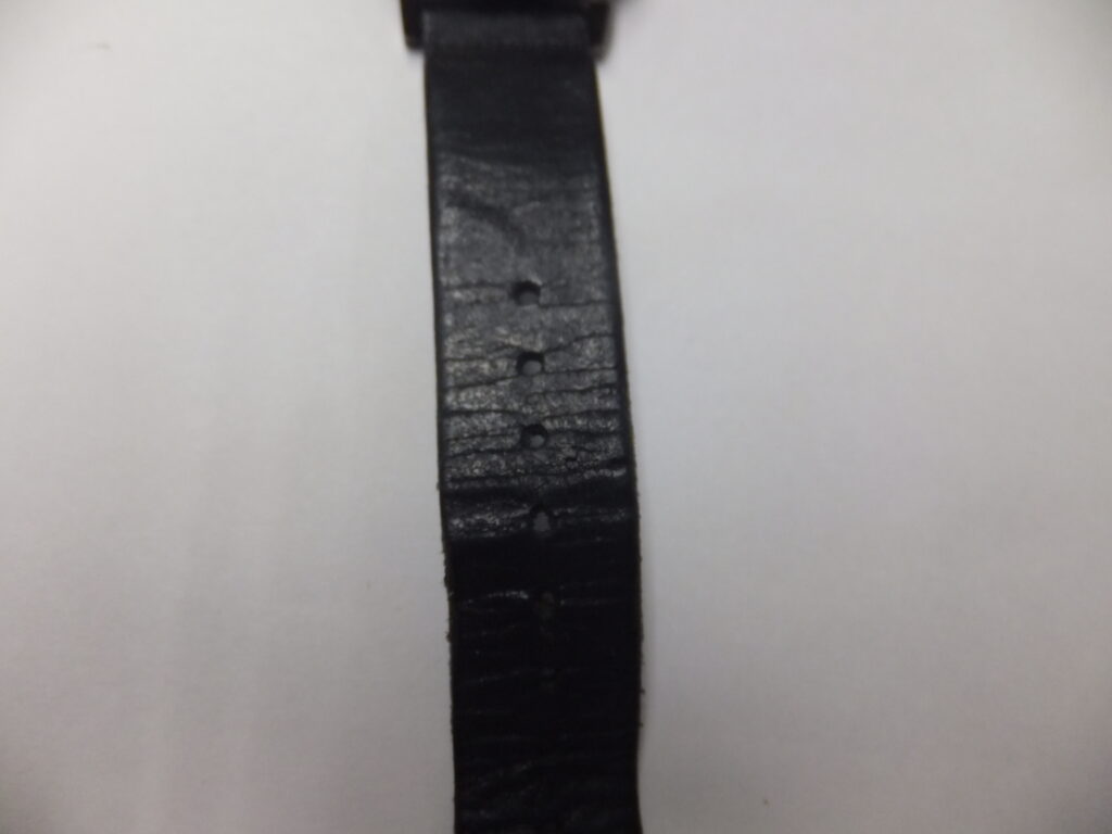 TRIWA(トリワ)　メンズ腕時計FALKEN (ファルケン) スモセコ付き　FAST102　革バンド劣化